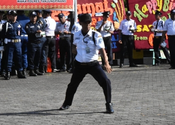 Gelar HUT Satpam ke-39 di Polres Tanjungpinang