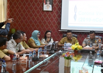 Dinas Kesehatan Bersama Polres Tanjungpinang Gelar Observasi Suspek Corona Virus