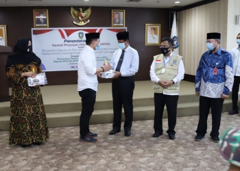 Unsur Pimpinan DPRD Kepri Hadiri Penandatanganan NPHD