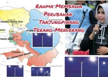 Tanjungpinang Terang Menderang, Rahma: Aspirasi Masyarakat Satu Persatu Dituntaskan