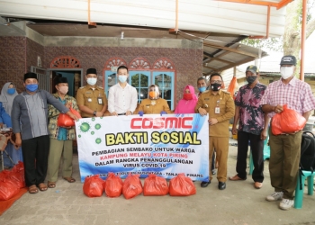Rahma Menyambut Baik Bantuan Sosial PT Cosmic di Kampung Melayu