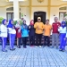 Senam Ling Tien Bersama Bupati Karimun di Halaman Rumah Dinas