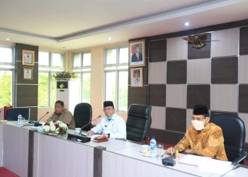Rapat Teknis Peribadatan Saat Pandemi Dipimpin Wabub Karimun