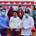 Bupati Menerima Batuan Untuk Masyarakat Karimun Terdampak Covid-19 Dari Karyawan Saipen