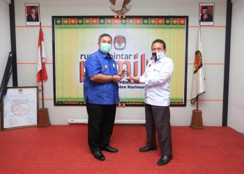 Silahturahmi Pjs Bupati Karimun ke KPU Karimun