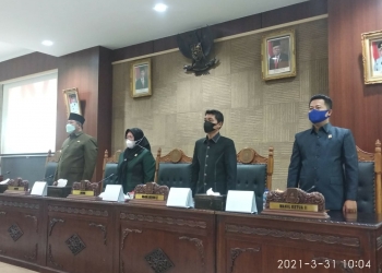 DPRD Anambas: Rapat Paripurna Penyampaian 3 Usulan Ranperda