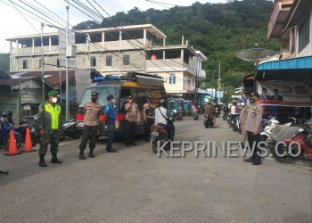 Aktivitas Satuan Tugas Percepatan Penanganan Corona KKA Gelar Razia