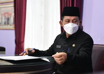 Gubernur Ansar Mengapresiasikan Pemerintah Kabupaten & Kota dalam Implementasi Vaksinasi Capai 50% ke Atas