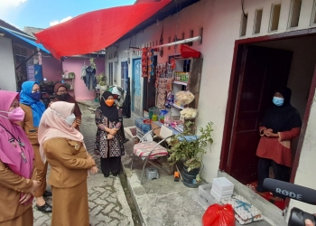 Pemko Tanjungpinang Terus Menggencarkan Pendistribusian Bantuan untuk Warga Isoman