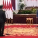 Presiden RI Lantik Andika Perkasa sebagai Panglima TNI