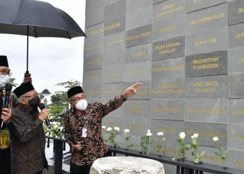 Wapres Resmikan Monumen Pahlawan Covid-19