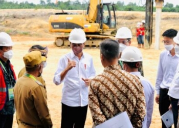 Presiden Jokowi Groundbreaking Kawasan Industri Hijau Indonesia