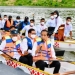 Naik Perahu Naga, Presiden Jokowi Resmikan Bendungan Ladongi di Kolaka Timur