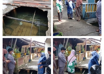 15 Menit Setelah Dapat Info Pelantar Ambruk, Walikota Rahma Langsung Respon Cepat