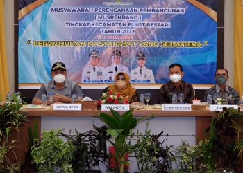 Musrenbang Kecamatan Bukit Bestari, Walikota Harap Kesepakatan Program Kegiatan Jadi Prioritas