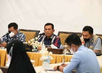 Gubernur Ikut Rakor Covid dan PPKM Dipimpin Menko Perekonomian, Kepri Urutan ke 10 Kasus Aktif