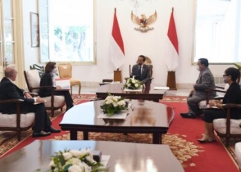 Presiden Jokowi Terima Kunjungan Menteri Angkatan Bersenjata Prancis
