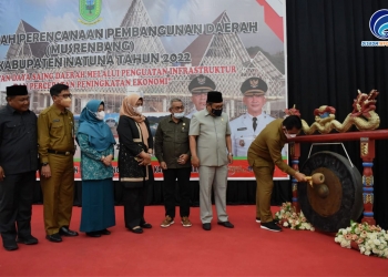Tingkatkan Daya Saing Daerah, Gubernur Kepri Sekaligus Buka Musrenbang Natuna 2022