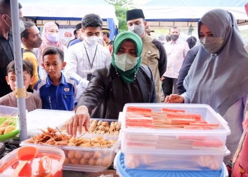 Pembukaan Bazar Ramadhan, Walikota Mengajak Masyarakat Dukung dan Majukan UMKM