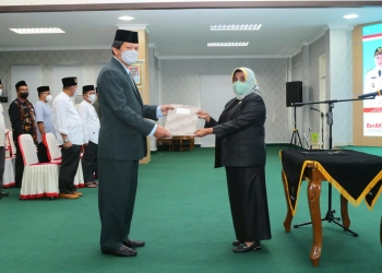 Yuswandi Dilantik Walikota Tanjungpinang Menjabat Pj Sekda