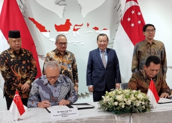 Gubernur dan RP Singapura Tandatangani Kerjasama Food Industry 4.0 and Suplpay Cain Programme