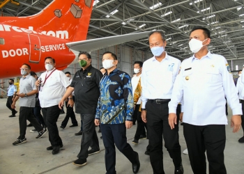 Menko Perekonomian Didampingi Gubernur Kepri Tinjau KEK di Batam