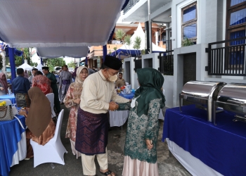 Memperkuat Kekeluargaan, Secara Sederhana Rahma & Endang Adakan Halal Bihalal