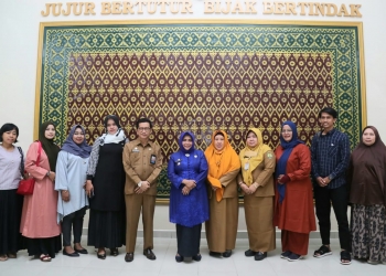 Walikota Rahma Harap Kekompakan Antar Anggota Saat Audensi Pengurus Koperasi Penjahit