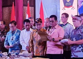 Puncak Pertemuan Ansar Bacakan Deklarasi Wakatobi 2022, Pelaksanaan GTRA Summit 2023 Nanti di Kepri