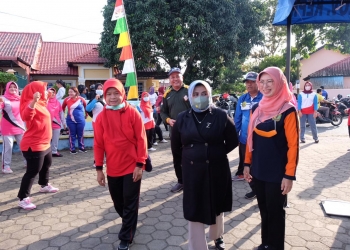 Gelar Silaturahmi Kegiatan Senam, Walikota Rahma Ajak Masyarakat Terapkan Pola Hidup Sehat