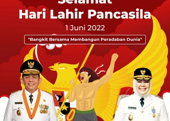 Peringatan Hari Lahir Pancasila Terpusat di Provinsi NTT, Pemprov Kepri Ikut Secara Virtual