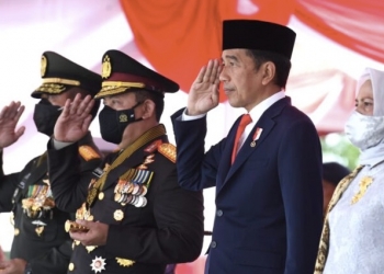 Presiden Pimpin Upacara Peringatan ke-76 Hari Bhayangkara