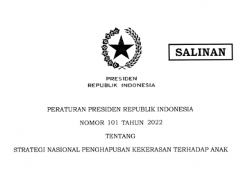 Presiden Keluarkan Perpres Stranas Penghapusan Kekerasan Terhadap Anak