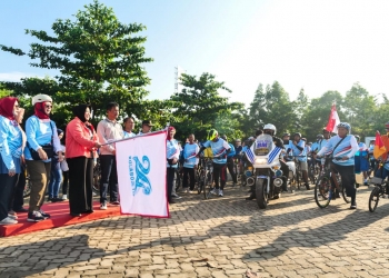 Lepas Fun Bike di RS Awal Bros, Marlin Serukan Semangat Kolaborasi untuk Membangun Kepri
