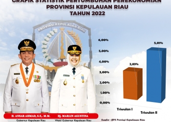 Di Tengah Tekanan Inflasi Ekonomi Kepri Triwulan II 2022 Tumbuh 5,01 Persen