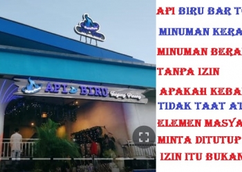 Bar Api Biru Jual Minuman Keras Tanpa Izin, Sejumlah Elemen Masyarakat Minta Ditindak Tegas