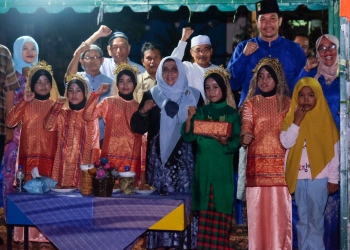 Joget Dangkong Jadi Penutup Kegiatan Warga Bangun Sari, Walikota: Jalin Kekompakan & Kebersamaan