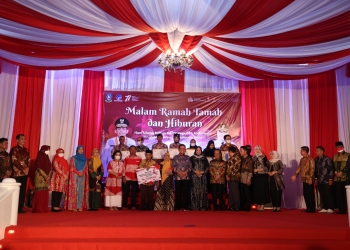 Di Malam Ramah Tamah dan Hiburan Gubernur Tutup Seluruh Rangkaian HUT RI ke-77 Tingkat Provinsi