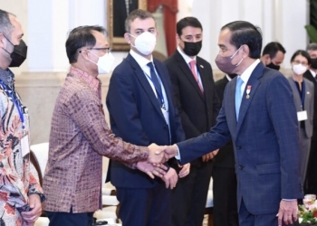 Presiden Joko Widodo Terima Delegasi Dewan Bisnis AS-ASEAN