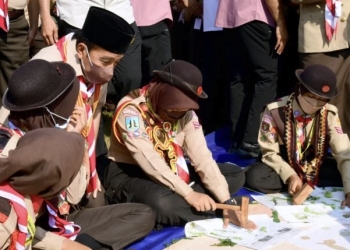 Jokowi Apresiasi Pelaksanaan Jambore Nasional XI Tahun 2022