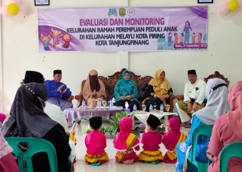 Menteri PPPA: 2 Tempat di Tanjungpinang Jadi Model Kelurahan Ramah Perempuan & Peduli Anak