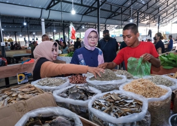Ramai Warga Berdatangan, Walikota Juga Ikut Belanja di Pasar Puan Ramah