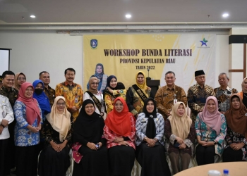 Setelah Dikukuhkan, Dewi Ansar jadi Narsum Workshop Bunda Literasi Kepri 2022
