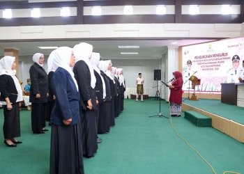 Kukuhkan Forum Puspa, Walikota Rahma: Tingkatkan Kepedulian Perlindungan kepada Perempuan & Anak