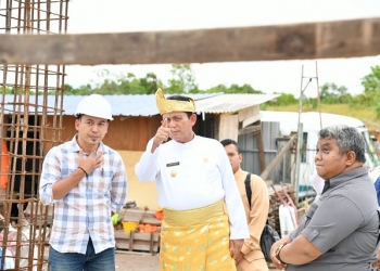 Digesa Selesai Akhir Tahun, Gubernur Ansar Tinjau Langsung Lokasi Pembangunan BLK Karimun