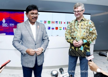 Terima Kunjungan Dubes Ukraina, Menkominfo Bahas Kerja Sama SDM Digital