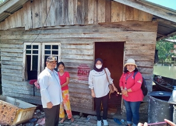 Rumah Penerima Bansos Mulai Dipasang Label oleh Dinas Sosial Tanjungpinang