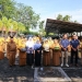 Walikota Rahma Serahkan 5 Set Perlengkapan Alat Marawis untuk SD SMP Melalui Disdik