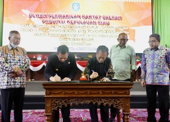 Gubernur dan Ketua DPRD Kepri: Tandatangani Nota Kesepakatan KUA-PPAS