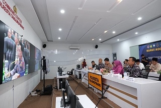 Dipimpin Langsung Kapolri, Walikota Rahma Mengikuti Rakor Lintas Sektoral Operasional